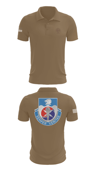 Short Sleeve Performance Polo, 312TH MI BN, CHARLIE DETACHMENT, Army, Teamtime, Team time, sublimation, custom sports apparel, team uniforms, spirit wear, spiritwear, sports uniforms, custom shirts, team store, custom team store, fundraiser sports, apparel fundraiser