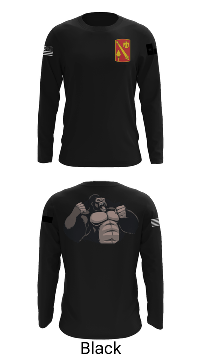 A Battery, 4-133 FAR-AMMO 67578556 Long Sleeve Performance Shirt - 4