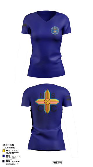 Women's Short Sleeve Vneck Shirt, Zia division, , Teamtime, Team time, sublimation, custom sports apparel, team uniforms, spirit wear, spiritwear, sports uniforms, custom shirts, team store, custom team store, fundraiser sports, apparel fundraiser