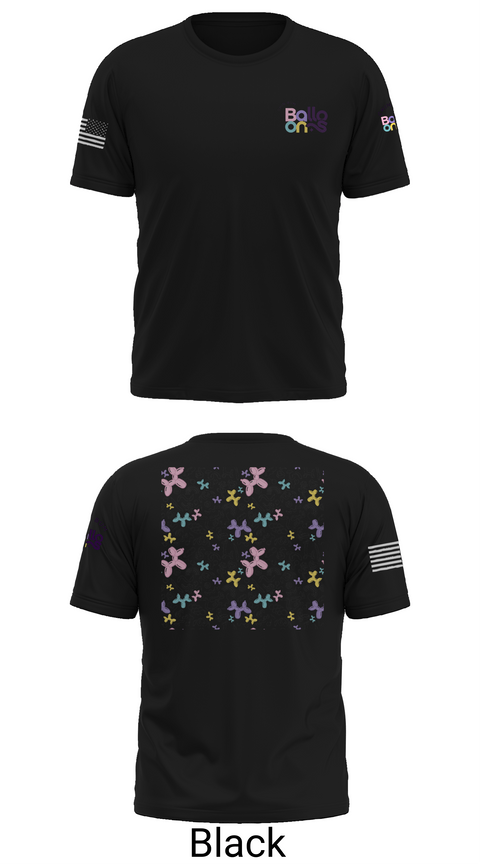 Old School Cotton Feel Shirt, Chin Bum Balloons, , Teamtime, Team time, sublimation, custom sports apparel, team uniforms, spirit wear, spiritwear, sports uniforms, custom shirts, team store, custom team store, fundraiser sports, apparel fundraiser