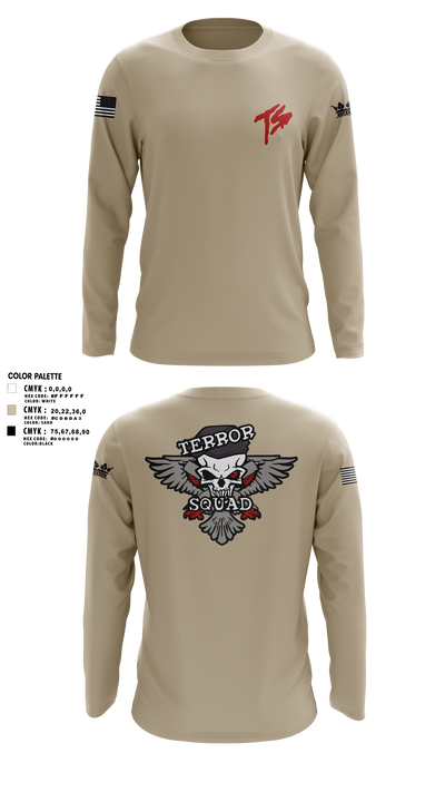 Terro Squad 89875983 Long Sleeve Performance Shirt - undefined