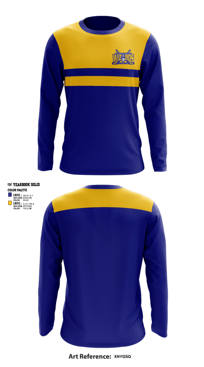Washingtonville Ice Hockey Club 31203968 Long Sleeve Performance Shirt - 1