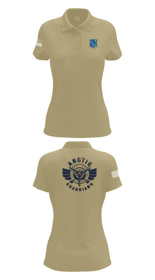 Womens Short Sleeve Performance Polo, 176th Medical Group, , Teamtime, Team time, sublimation, custom sports apparel, team uniforms, spirit wear, spiritwear, sports uniforms, custom shirts, team store, custom team store, fundraiser sports, apparel fundraiser
