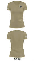 BORSTAR 48808076 Women's Short Sleeve V-neck Shirt - 84
