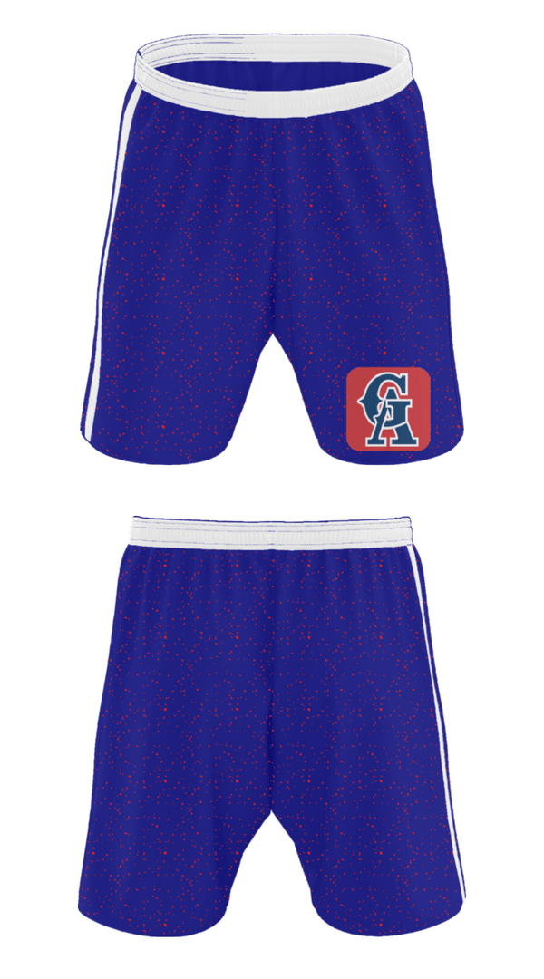 Athletic Shorts With Pockets, Glen Allen Youth Athletic Association Baseball, Baseball, Teamtime, Team time, sublimation, custom sports apparel, team uniforms, spirit wear, spiritwear, sports uniforms, custom shirts, team store, custom team store, fundraiser sports, apparel fundraiser