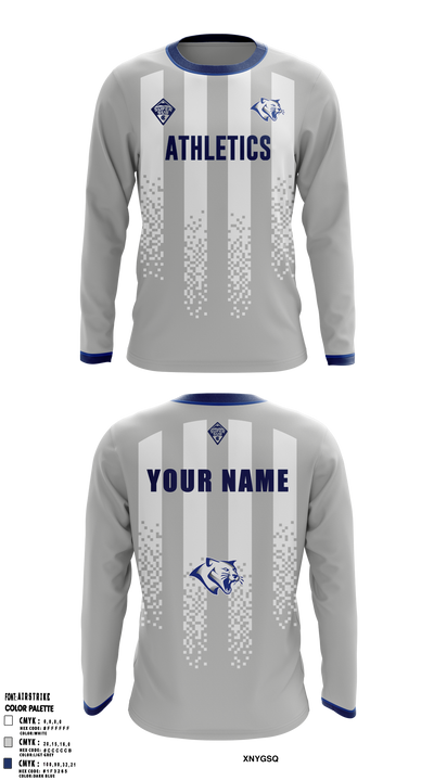 Thornton Middle School 78046273 Long Sleeve Performance Shirt 4