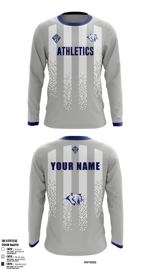 Long Sleeve Performance Shirt, Thornton Middle School, Men's Soccer, Teamtime, Team time, sublimation, custom sports apparel, team uniforms, spirit wear, spiritwear, sports uniforms, custom shirts, team store, custom team store, fundraiser sports, apparel fundraiser