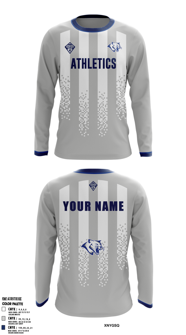 Long Sleeve Performance Shirt, Thornton Middle School, Men's Soccer, Teamtime, Team time, sublimation, custom sports apparel, team uniforms, spirit wear, spiritwear, sports uniforms, custom shirts, team store, custom team store, fundraiser sports, apparel fundraiser