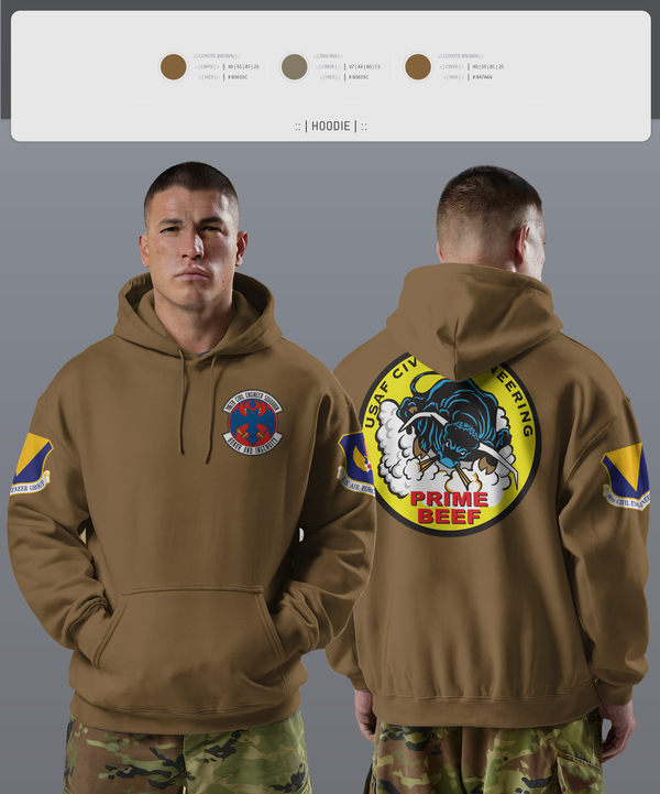 Hoodie, 786th CES, Air Force, Teamtime, Team time, sublimation, custom sports apparel, team uniforms, spirit wear, spiritwear, sports uniforms, custom shirts, team store, custom team store, fundraiser sports, apparel fundraiser