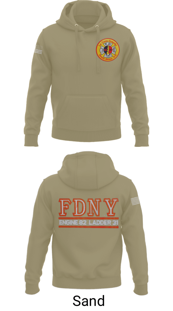 Hoodie, LA CASA GRANDE E82 and L31, Fire Department, Teamtime, Team time, sublimation, custom sports apparel, team uniforms, spirit wear, spiritwear, sports uniforms, custom shirts, team store, custom team store, fundraiser sports, apparel fundraiser