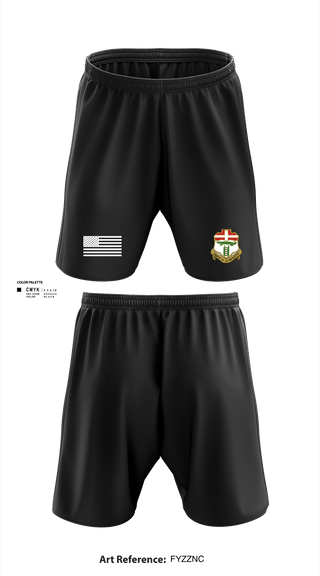Athletic Shorts With Pockets, Apache company, 4-6 IN, Army, Teamtime, Team time, sublimation, custom sports apparel, team uniforms, spirit wear, spiritwear, sports uniforms, custom shirts, team store, custom team store, fundraiser sports, apparel fundraiser