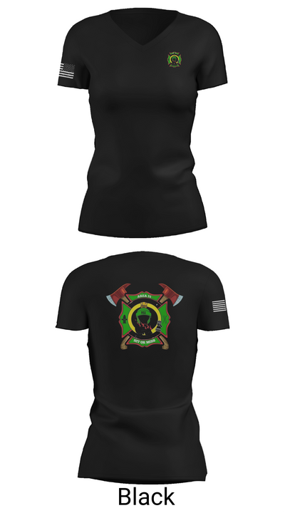 R51 33039101 Women's Short Sleeve V-neck Shirt - 28