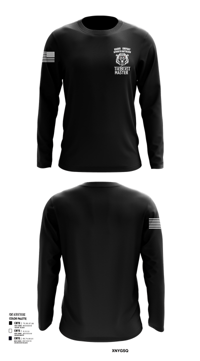 Bravo Company 3743173 Long Sleeve Performance Shirt - 114