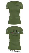 810th med co 30898387 Women's Short Sleeve V-neck Shirt - 48