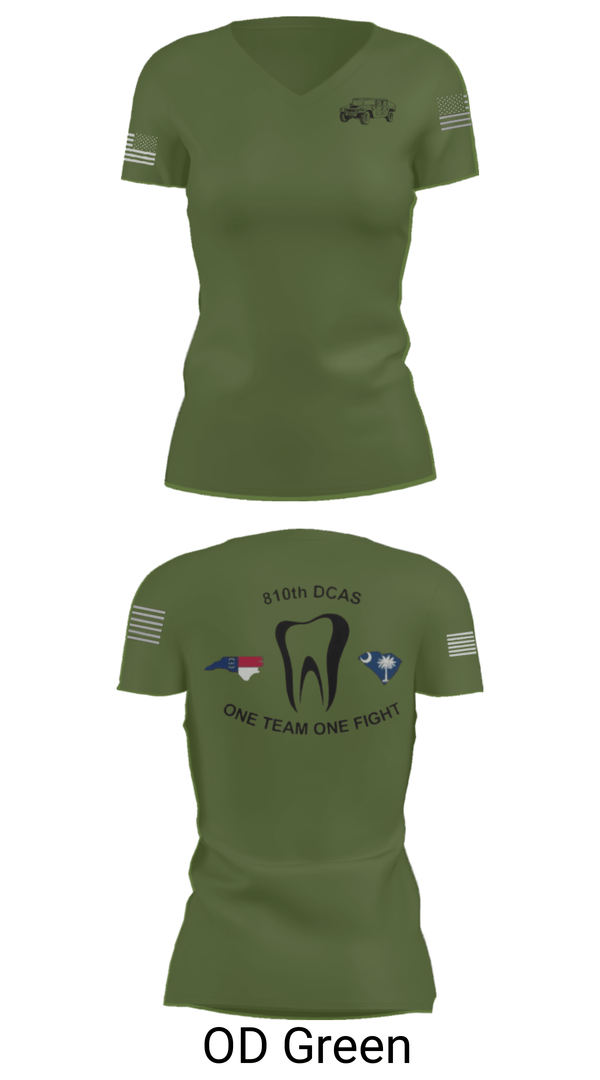 Womens Short Sleeve Vneck Shirt, 810th med co, Army, Teamtime, Team time, sublimation, custom sports apparel, team uniforms, spirit wear, spiritwear, sports uniforms, custom shirts, team store, custom team store, fundraiser sports, apparel fundraiser