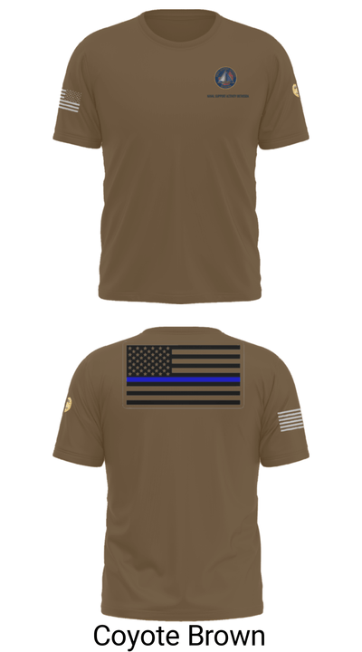 NAVAL SUPPORT ACTIVITY BETHESDA SECURITY FORCES 28838405 Old School Cotton Feel Shirt - 10