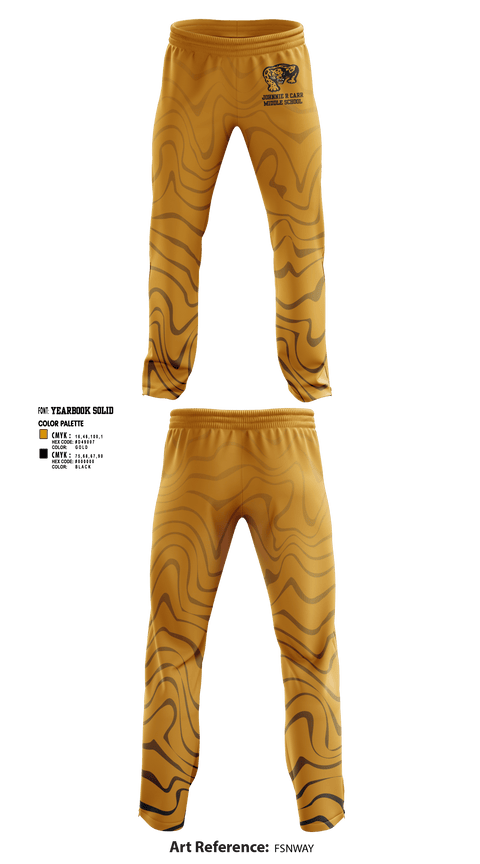 Sweatpants, Johnnie R Carr Middle School Basketball, Women's Basketball, Teamtime, Team time, sublimation, custom sports apparel, team uniforms, spirit wear, spiritwear, sports uniforms, custom shirts, team store, custom team store, fundraiser sports, apparel fundraiser