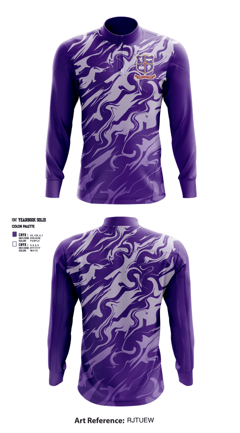 Quarter Zip Jacket, Darlington School Golf, Golf, Teamtime, Team time, sublimation, custom sports apparel, team uniforms, spirit wear, spiritwear, sports uniforms, custom shirts, team store, custom team store, fundraiser sports, apparel fundraiser