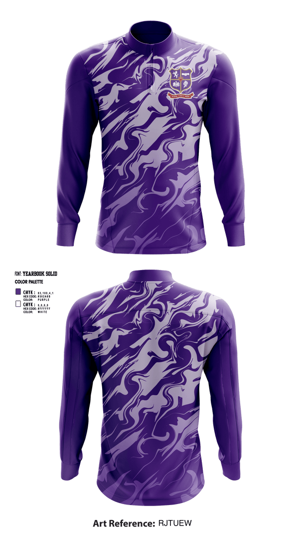 Quarter Zip Jacket, Darlington School Golf, Golf, Teamtime, Team time, sublimation, custom sports apparel, team uniforms, spirit wear, spiritwear, sports uniforms, custom shirts, team store, custom team store, fundraiser sports, apparel fundraiser