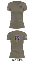 18th Civil Engineer Sq 16375952 Women's Short Sleeve V-neck Shirt - 68
