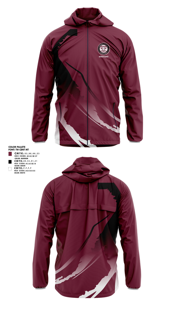 Windbreaker, Torrance High School, Wrestling, Teamtime, Team time, sublimation, custom sports apparel, team uniforms, spirit wear, spiritwear, sports uniforms, custom shirts, team store, custom team store, fundraiser sports, apparel fundraiser