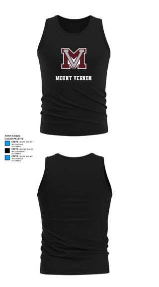 Tank Top, Mount vernon, Track & Field, Teamtime, Team time, sublimation, custom sports apparel, team uniforms, spirit wear, spiritwear, sports uniforms, custom shirts, team store, custom team store, fundraiser sports, apparel fundraiser