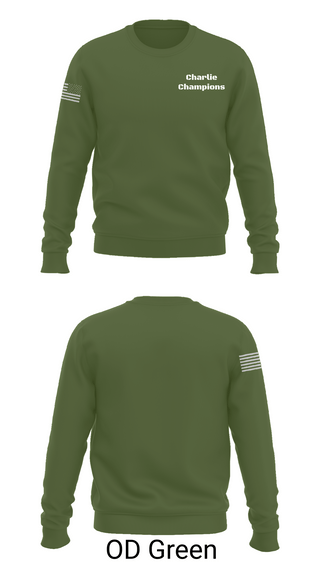 Crew Neck Sweatshirt, Charlie Champions, , Teamtime, Team time, sublimation, custom sports apparel, team uniforms, spirit wear, spiritwear, sports uniforms, custom shirts, team store, custom team store, fundraiser sports, apparel fundraiser