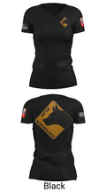 317th support maintenance company 3788646 Women's Short Sleeve V-neck Shirt - 28