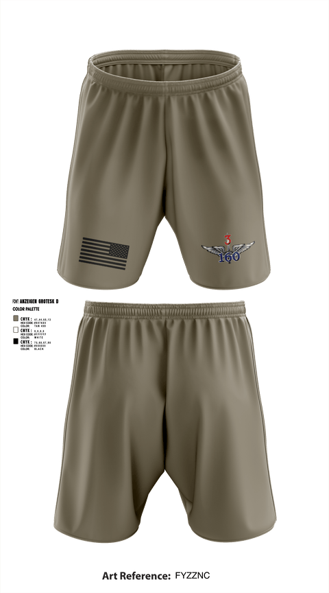 Athletic Shorts With Pockets, 160th Aviation Regiment, Army, Teamtime, Team time, sublimation, custom sports apparel, team uniforms, spirit wear, spiritwear, sports uniforms, custom shirts, team store, custom team store, fundraiser sports, apparel fundraiser