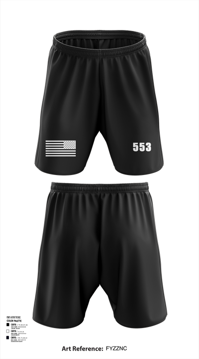553 74727013 Athletic Shorts With Pockets - 111