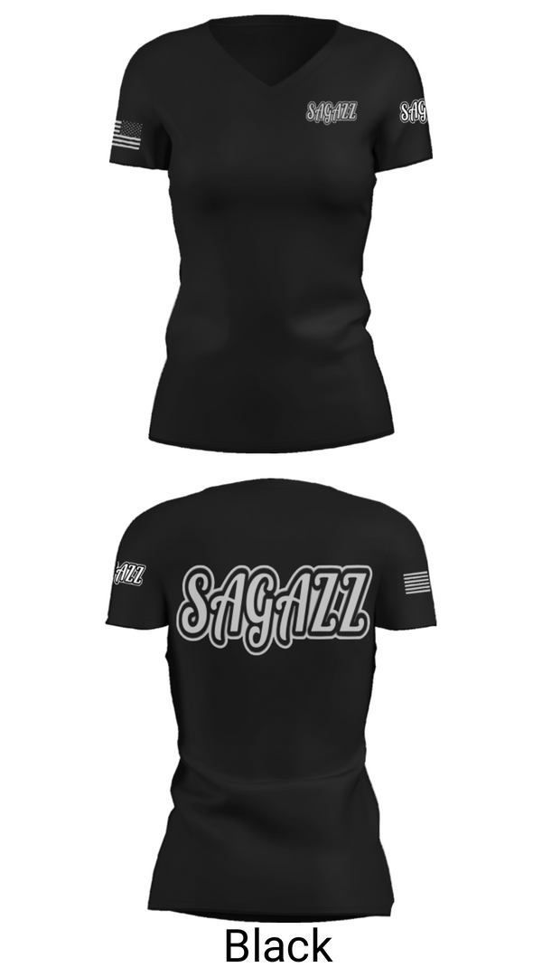 Women's Short Sleeve Vneck Shirt, SAGAZZ, Baseball, Teamtime, Team time, sublimation, custom sports apparel, team uniforms, spirit wear, spiritwear, sports uniforms, custom shirts, team store, custom team store, fundraiser sports, apparel fundraiser