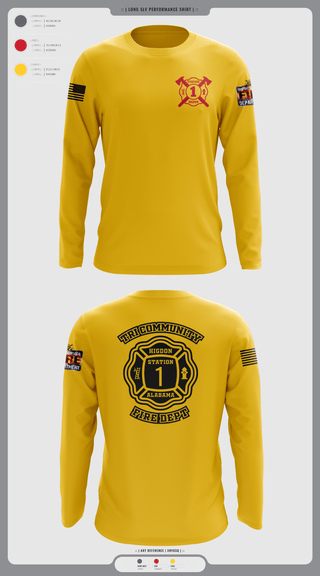 Long Sleeve Performance Shirt, Tri-Community fire, Fire Department, Teamtime, Team time, sublimation, custom sports apparel, team uniforms, spirit wear, spiritwear, sports uniforms, custom shirts, team store, custom team store, fundraiser sports, apparel fundraiser