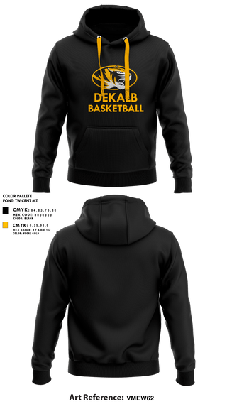 Hoodie, Dekalb High School Basketball, Women's Basketball, Teamtime, Team time, sublimation, custom sports apparel, team uniforms, spirit wear, spiritwear, sports uniforms, custom shirts, team store, custom team store, fundraiser sports, apparel fundraiser