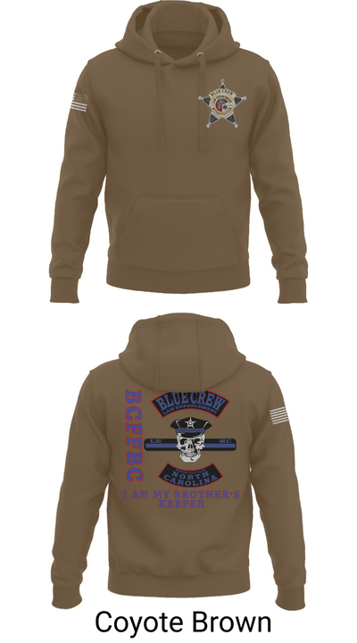 Bluecrew law enforcement motorcycle club 56909917 Hoodie - 17