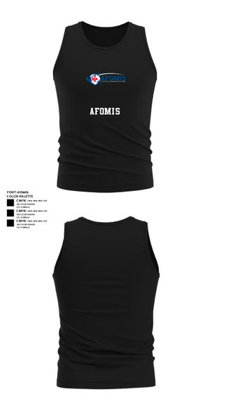 Tank Top, AFOMIS, Air Force, Teamtime, Team time, sublimation, custom sports apparel, team uniforms, spirit wear, spiritwear, sports uniforms, custom shirts, team store, custom team store, fundraiser sports, apparel fundraiser