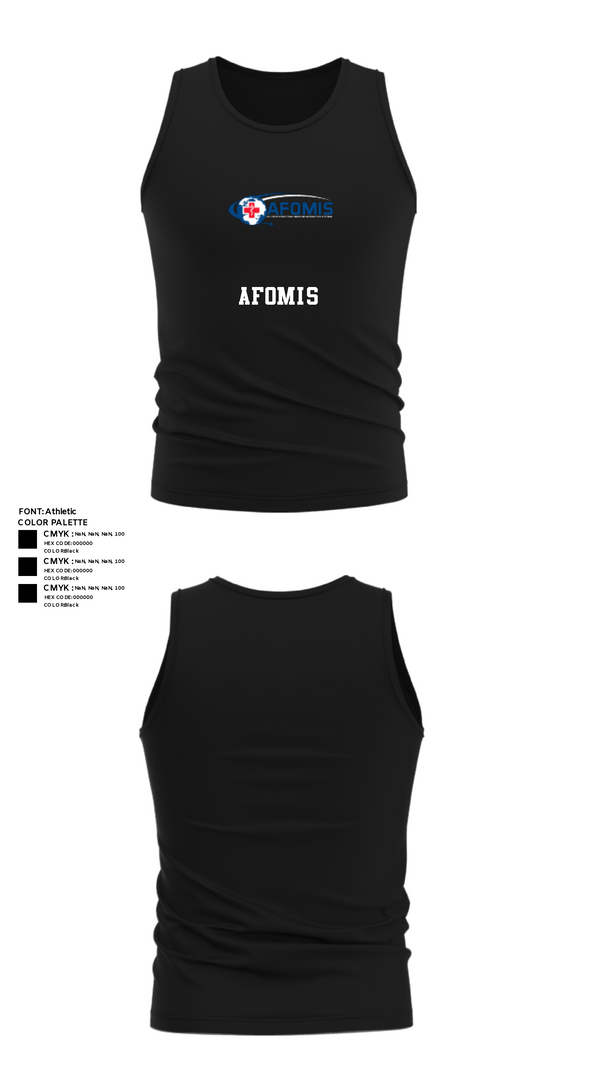 Tank Top, AFOMIS, Air Force, Teamtime, Team time, sublimation, custom sports apparel, team uniforms, spirit wear, spiritwear, sports uniforms, custom shirts, team store, custom team store, fundraiser sports, apparel fundraiser