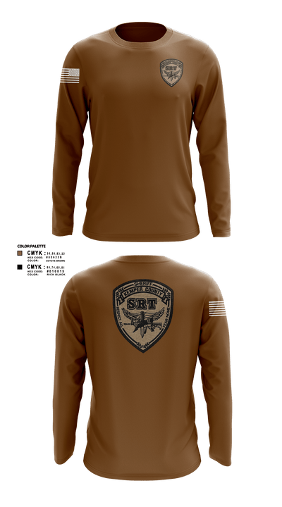Kemper County Sheriff’s Office 63842297 Long Sleeve Performance Shirt - 1
