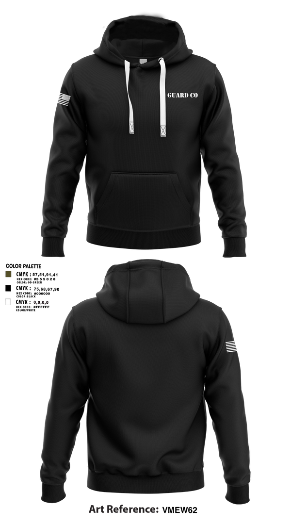 Hoodie, Guard Co, , Teamtime, Team time, sublimation, custom sports apparel, team uniforms, spirit wear, spiritwear, sports uniforms, custom shirts, team store, custom team store, fundraiser sports, apparel fundraiser