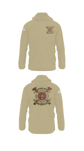 Windbreaker, Boulder creek fire, , Teamtime, Team time, sublimation, custom sports apparel, team uniforms, spirit wear, spiritwear, sports uniforms, custom shirts, team store, custom team store, fundraiser sports, apparel fundraiser