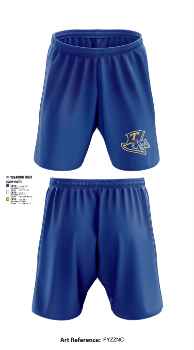Russell I Doig Middle School Football 24926376 Athletic Shorts With Pockets - 2