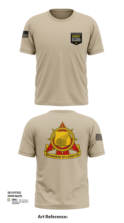 SOUTH CAROLINA ARMY NATIONAL GUARD 14160186 Short Sleeve Performance Shirt - 113