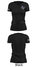 Rivercrest High School Football 76530296 Women's Short Sleeve V-neck Shirt - 38