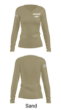 NCAGS C2F 58216635 Women's Long Sleeve V-neck Shirt - 92