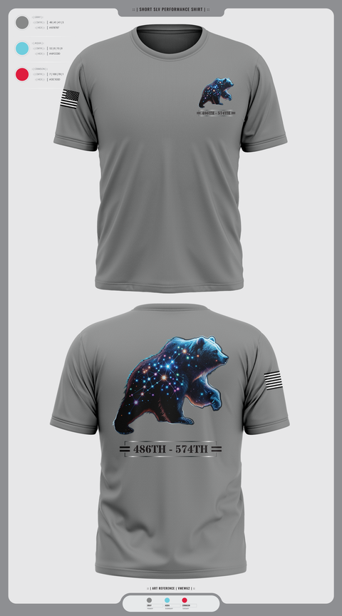 Short Sleeve Performance Shirt, 486th/574th, , Teamtime, Team time, sublimation, custom sports apparel, team uniforms, spirit wear, spiritwear, sports uniforms, custom shirts, team store, custom team store, fundraiser sports, apparel fundraiser
