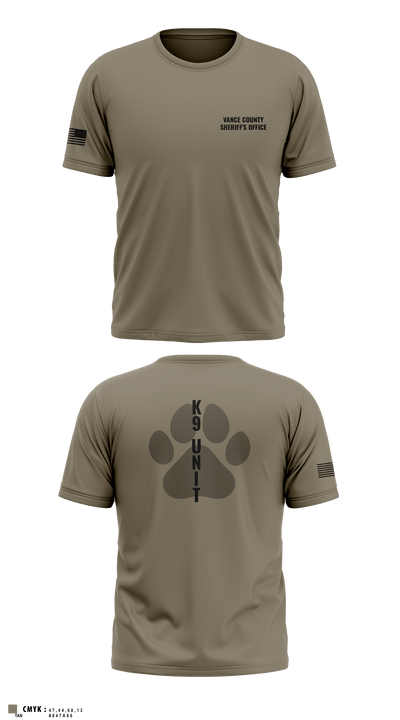 Vance County Sheriff's Office  K9 Unit 48237740 Short Sleeve Performance Shirt - 5