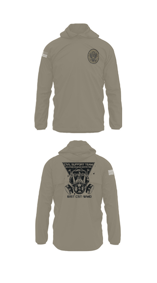 Windbreaker, 61st CST, Army, Teamtime, Team time, sublimation, custom sports apparel, team uniforms, spirit wear, spiritwear, sports uniforms, custom shirts, team store, custom team store, fundraiser sports, apparel fundraiser