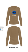 East Montgomery County Sports Association 83538044 Women's Long Sleeve V-neck Shirt - 1
