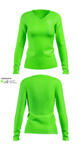 undefined Women's Long Sleeve V-neck Shirt - 20