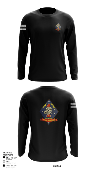 Long Sleeve Performance Shirt, 1st Recon, Marines, Teamtime, Team time, sublimation, custom sports apparel, team uniforms, spirit wear, spiritwear, sports uniforms, custom shirts, team store, custom team store, fundraiser sports, apparel fundraiser