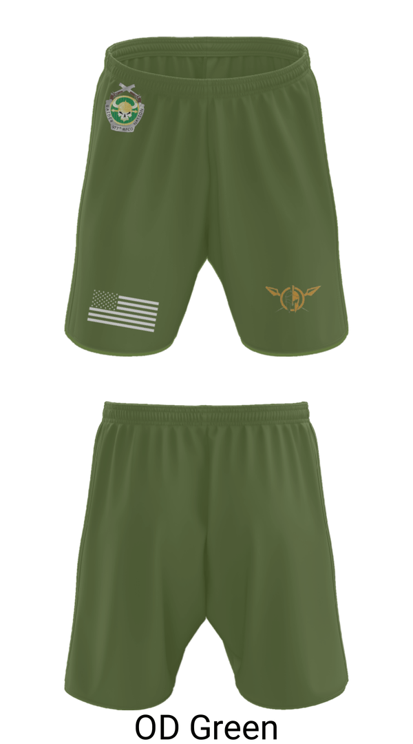 Athletic Shorts With Pockets, 977 MP CO, Army, Teamtime, Team time, sublimation, custom sports apparel, team uniforms, spirit wear, spiritwear, sports uniforms, custom shirts, team store, custom team store, fundraiser sports, apparel fundraiser